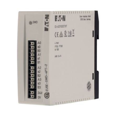 Eaton EU5E Series Input Module, 4 Inputs, 24 V [172560 EU5E-SWD-4PT-2]; 125-793