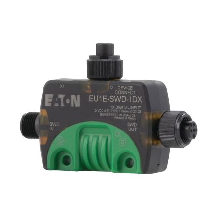 Eaton EU1E Series Input/Output Module, 1 Inputs, 0 → 28.8 V dc [174710 EU1E-SWD-1DX]; 125-810