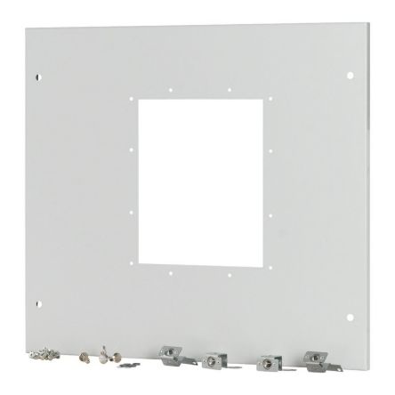 Eaton xEnergy Series Steel Front Plate, 540mm H, 592mm W, 30mm L for Use with Enclosure [173337 XTMPIX16FC-H550W600]; 125-909