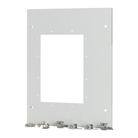 Eaton xEnergy Series Steel Front Plate, 540mm H, 417mm W, 30mm L for Use with Enclosure [173342 XTMPIX16WC-H550W425]; 125-914