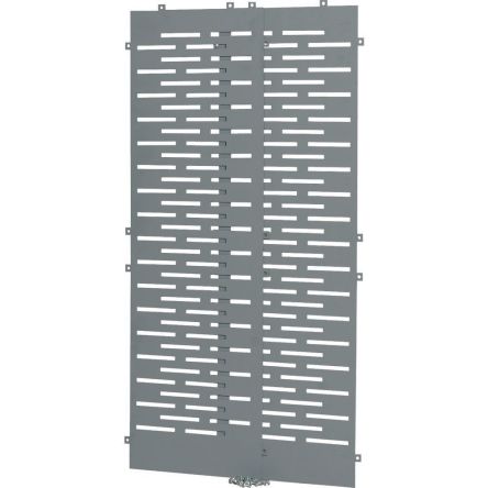 Eaton xEnergy Series Plastic Cover Plate, 1890mm H, 490mm W, 10mm L for Use with Enclosure [173361 XTPPVPC-W600]; 126-006