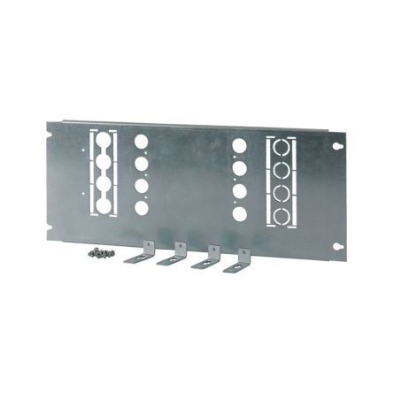 Eaton Grey Mounting Plate Steel Faceplates & Mounting Plates [173410 XMN240806M-XMVR]; 126-009
