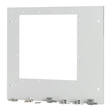 Eaton xEnergy Series Steel Front Plate, 540mm H, 592mm W, 30mm L for Use with Enclosure [173348 XTMPIX40FC-H550W600]; 126-114