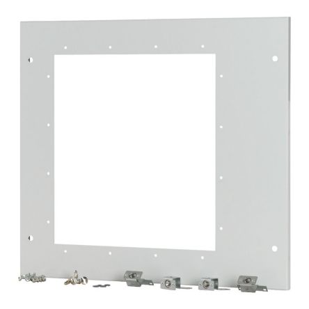 Eaton xEnergy Series Steel Front Plate, 540mm H, 592mm W, 30mm L for Use with Enclosure [173354 XTMPIX40WC-H550W600]; 126-122