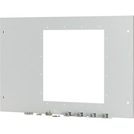 Eaton xEnergy Series Steel Front Plate, 540mm H, 792mm W, 30mm L for Use with Enclosure [173355 XTMPIX40WC-H550W800]; 126-123