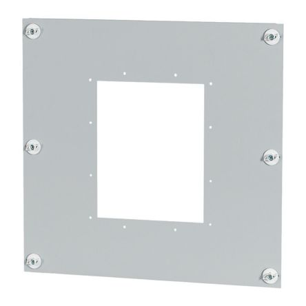 Eaton xEnergy Series Steel Front Plate, 500mm H, 520mm W, 29.5mm L for Use with Enclosure [174579 XMPIX16F-C-H500W600]; 126-134