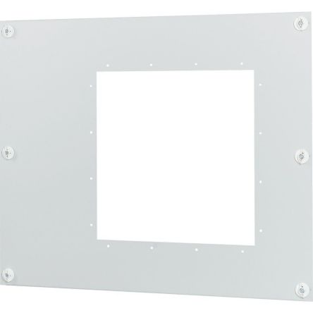 Eaton XMP Series Sheet Steel Front Plate, 600mm H, 720mm W, 29.5mm L for Use with IZMX40 [174584 XMPIX40F-C-H600W800]; 126-139