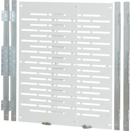 Eaton xEnergy Series RAL 7035 Metal Front Plate, 600mm H, 312mm W, 312mm L for Use with Enclosure [174569 XPC060802]; 126-192