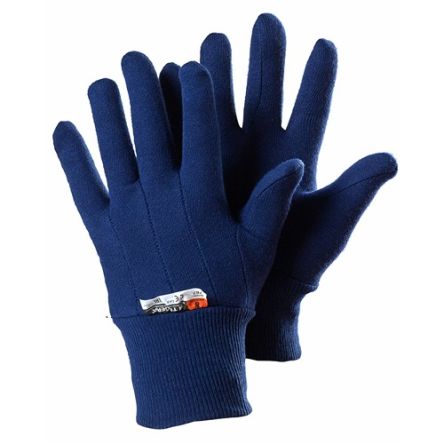 Tegera TEGERA Blue Cotton, Jersey Dry Environment Work Gloves, Size 10 [767-10]; 126-392