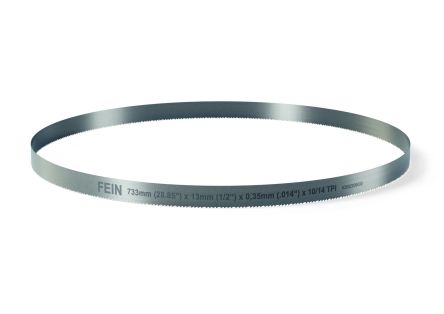 FEIN, 10/14 Teeth Per Inch Metal, Plastic 733mm Cutting Length Band Saw Blade, Pack of 3 [63502309000]; 126-709