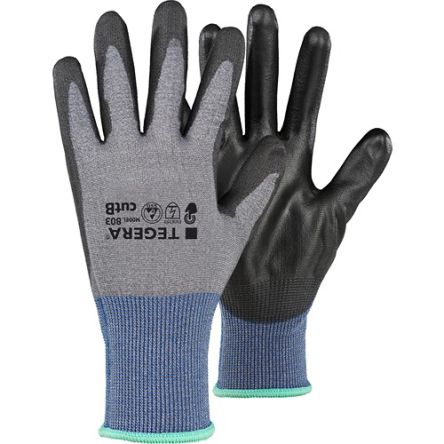 Tegera TEGERA Black, Blue, Grey Carbon, CRF Technology, Glass Fibre Thread, HPPE, Nylon, Polyester, Spandex Cut [803-11]; 127-003
