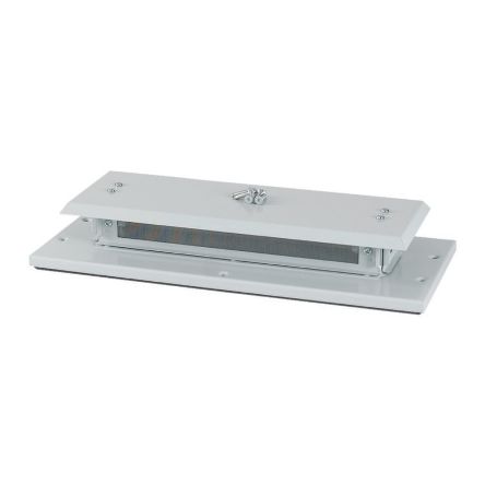 Eaton xEnergy Main Series RAL 7035 Grey Steel Top Panel, 89mm H, 207mm W, 482mm D [182499 XSPTV4-W300D600]; 127-166