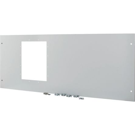 Eaton IZM Series RAL 7035 Steel Cover, 540mm H, 1.342m W, 40mm L for Use with IZM63 [179347 XTMPI63WC4-H550W1350]; 127-179