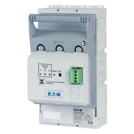 Eaton 160A Fuse Holder for NH00, NH000 Fuse, 3P, 440 V ac/dc, 690 V ac/dc [183030 XNH00-FCE-A160-BT]; 127-220