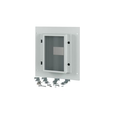 Eaton Grey Front Plate Steel Faceplate & Mounting Plate [180499 XMN43F06C-55-XMV]; 127-264