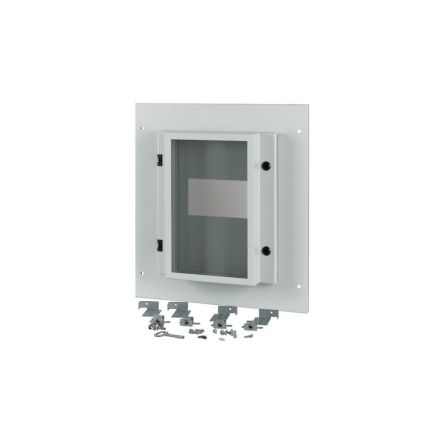Eaton Grey Front Plate Steel Faceplate & Mounting Plate [180501 XMN43F06C-55]; 127-267