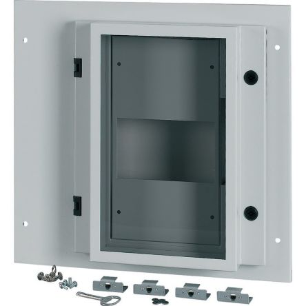 Eaton NZM Series RAL 7035 Steel Cover, 550mm H, 796mm W, 106.5mm L for Use with 2x NZM4 BXT [180727 XTMP2N4FCC-H550W800]; 127-327