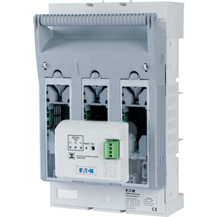 Eaton 250A Fuse Holder for NH1 Fuse, 3P, 440 V ac/dc, 690 V ac/dc [183056 XNH1-FCE-S250-BT]; 127-389