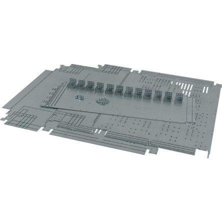 Eaton Dark Grey Mounting Plate Galvanised Steel Mounting Plate [180772 XTPPCCZ3-D800]; 127-406