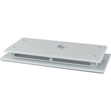 Eaton xEnergy Main Series RAL 7035 Grey Steel Top Panel, 89mm H, 307mm W, 682mm D [182529 XTSZPTAV4-W600]; 127-454