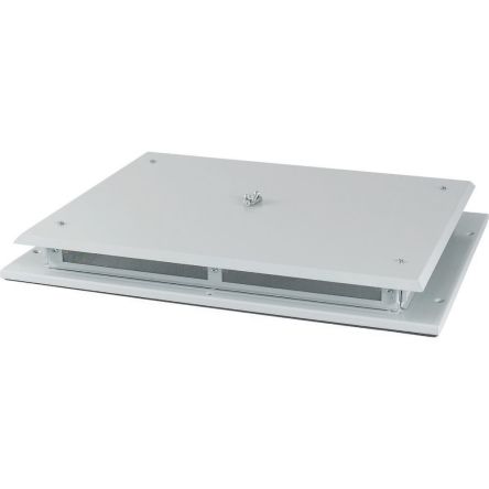 Eaton xEnergy Main Series RAL 7035 Grey Steel Top Panel, 89mm H, 507mm W, 682mm D [182530 XTSZPTAV4-W800]; 127-456