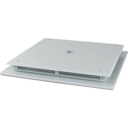 Eaton xEnergy Main Series RAL 7035 Grey Steel Top Panel, 89mm H, 707mm W, 682mm D [183194 XSPTV4-W800D800]; 127-460