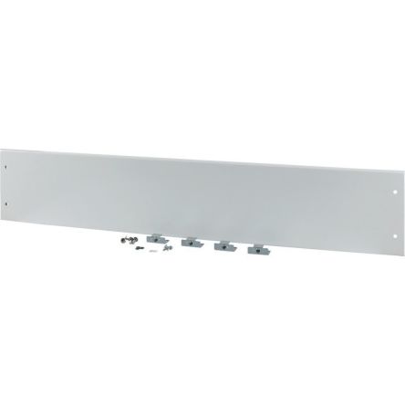 Eaton XTSZ Series RAL 7035 Metal Cover, 240mm H, 1.342m W, 29mm L [179356 XTSZCSC-H250W1350]; 127-617