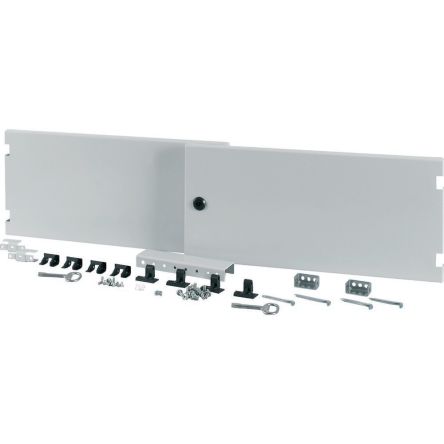 Eaton xEnergy Main Series Steel Plain Door, 240mm H, 1.092m W, 29mm D for Use with KLV Accessories, KLV Multimedia, [179357 XTSZDSQC-H250W1100]; 127-618