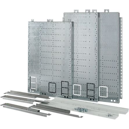 Eaton Grey Metal Faceplate & Mounting Plate [180574 XSMLV-I-D600]; 127-652