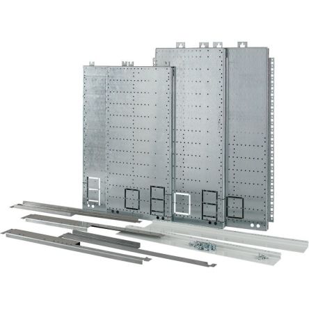 Eaton Grey Metal Faceplate & Mounting Plate [180575 XSMLV-I-D800]; 127-654