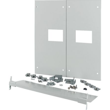 Eaton Grey Front Plate Steel Faceplate & Mounting Plate [180482 XM2N43F06C-XMV]; 127-658