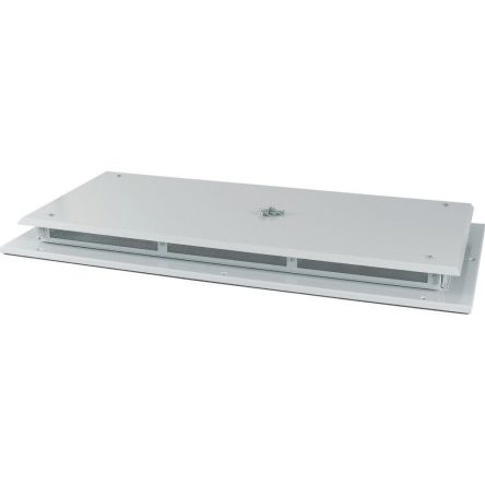 Eaton xEnergy Main Series RAL 7035 Grey Steel Top Panel, 89mm H, 1.007m W, 682mm D [182494 XSPTV4-W1100D800]; 127-674
