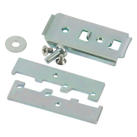 Eaton Grey Faceplate & Mounting Plate [183115 XNH1-XRAIL]; 127-686