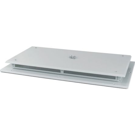 Eaton xEnergy Main Series RAL 7035 Grey Steel Top Panel, 89mm H, 907mm W, 482mm D [183191 XSPTV4-W1000D600]; 127-787