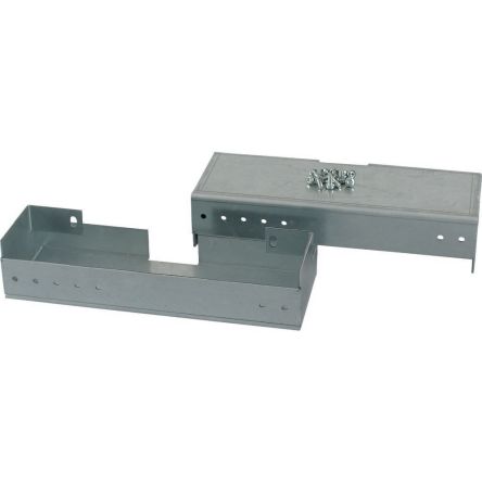 Eaton Grey Metal Faceplate & Mounting Plate [180576 XSMLV-I-CONNECT]; 127-825