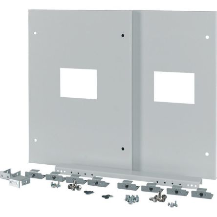 Eaton NZM Series RAL 7035 Steel Cover, 550mm H, 796mm W, 27mm L for Use with 2x NZM4-XMV [180729 XTMP2N4FC-XMV-H550W800]; 127-848