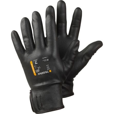 Tegera TEGERA Black Nylon Heat Resistant Work Gloves, Size 9, Nitrile Foam Coating [882-9]; 128-261