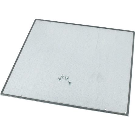 Eaton Grey Cover Plate Steel Faceplates & Mounting Plates [143219 XLST5S114]; 129-048