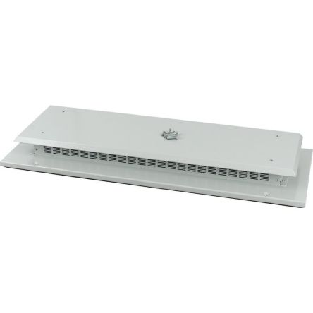 Eaton Eaton xEnergy Series RAL 7035 Grey Steel Top Panel, 60mm H, 285mm W, 760mm D, 760mm L, for Use with LV Switchgear [143289 XLST3854]; 129-058