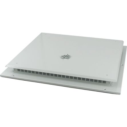Eaton Eaton xEnergy Series RAL 7035 Grey Steel Top Panel, 60mm H, 685mm W, 760mm D, 760mm L, for Use with LV Switchgear [143292 XLST3858]; 129-059
