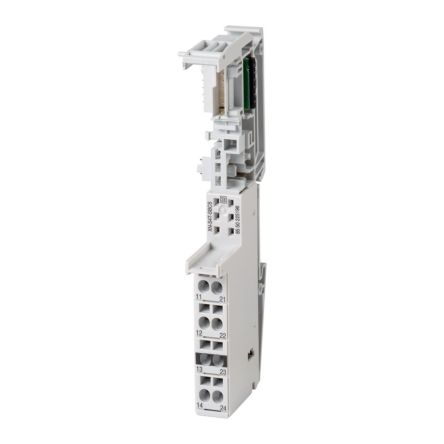 Eaton, Eaton XN, Vertical, Pluggable Terminal Block, Plug, Rail Mount, Spring Loaded/Screw Terminal Termination [140080 XN-S4T-SBCS]; 129-071