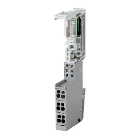 Eaton, Eaton XN, Vertical, Pluggable Terminal Block, Plug, Rail Mount, Spring Loaded/Screw Terminal Termination [140085 XN-P3S-SBB]; 129-073