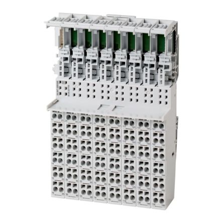 Eaton, Eaton XN, Vertical, Pluggable Terminal Block, Plug, Rail Mount, Spring Loaded/Screw Terminal Termination [140136 XN-B6T-SBBSBB]; 129-076