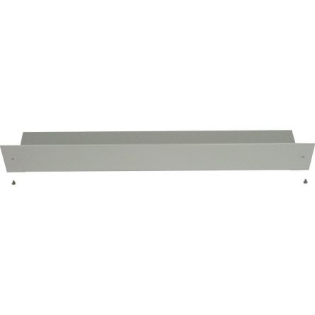 Eaton xEnergy Light Series RAL 7035 Steel Front Plate, 100mm H, 850mm W, 45mm L for Use with Enclosure [143276 XLSPL1F85]; 129-116