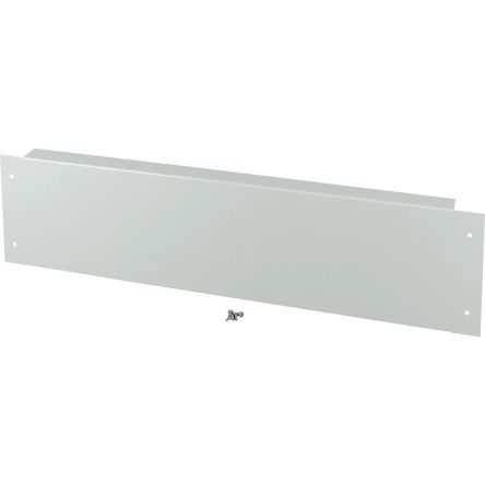 Eaton xEnergy Light Series RAL 7035 Steel Front Plate, 200mm H, 850mm W, 45mm L for Use with Enclosure [143279 XLSPL2F85]; 129-118