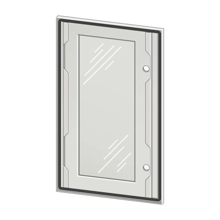 Eaton DT Series Steel Transparent, 800mm H, 600mm W, 15mm D, 15mm L [140495 DT-8060-CS]; 129-272