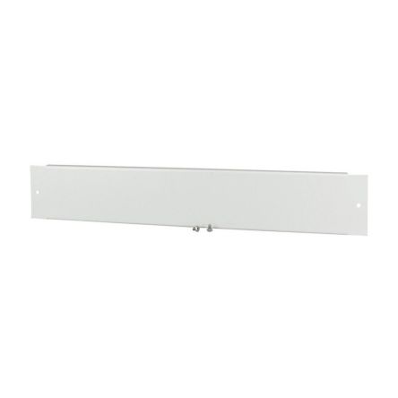 Eaton xEnergy Basic Series RAL 7035 Steel Front Plate, 205mm H, 1.105m W, 20mm L for Use with Enclosure [142462 BPZ-FS-1100/2]; 129-292
