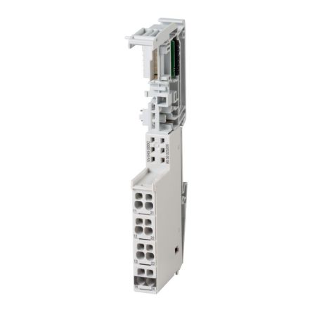 Eaton, Eaton XN, Vertical, Pluggable Terminal Block, Plug, Rail Mount, Spring Loaded/Screw Terminal Termination [140089 XN-S4S-SBBC]; 129-406