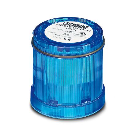 Phoenix Contact PSD Series Blue Flashing Effect Flashing Light Element, 24 V ac/dc, LED Bulb, AC/DC, IP65 [2700132]; 129-424