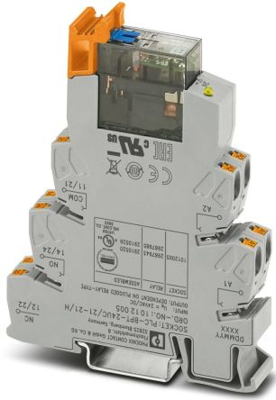 Phoenix Contact PLC-RPT Series Relay, 24 V ac/dc [2910526]; 129-456